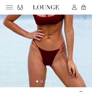 NWT lounge bikini bottoms